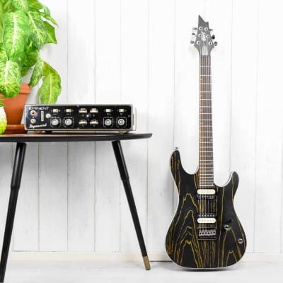 Cort KX300 EBG Electric guitar Etched Black Gold image 2