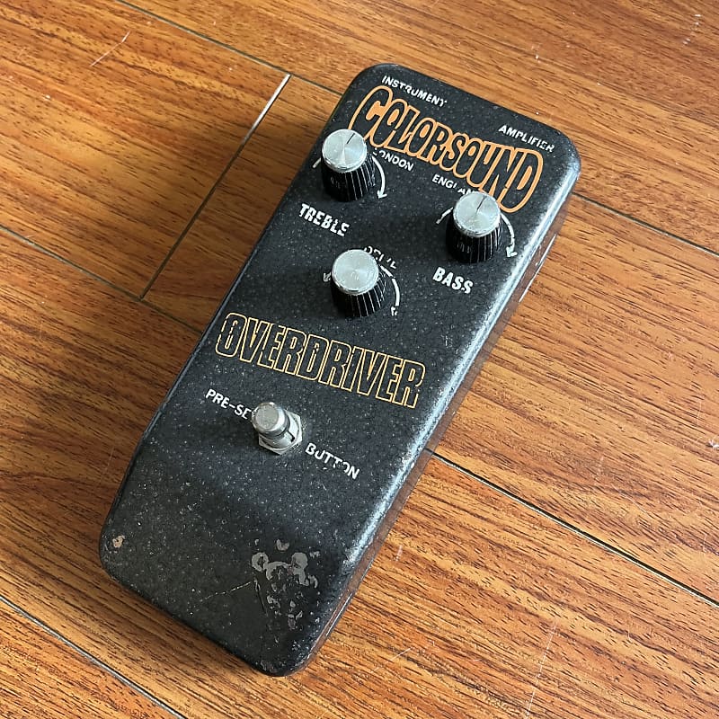 colorsound overdriver 1970s オリジナル