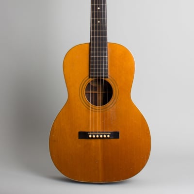 Regal  Custom Built Style 5 Flat Top Acoustic Guitar,  c. 1930, ser. #3446, black hard shell case. image 1