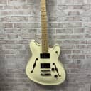 Squier Affinity Series Starcaster Hollow Body Electric Guitar Olympic White (Houston,TX)