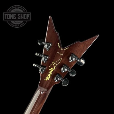 Dean USA Custom Shop Dime Razorback Trans Black w/case | Reverb