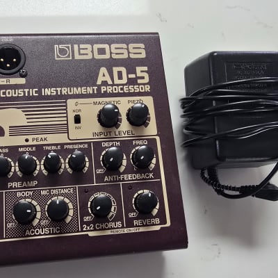 Boss AD-5 Acoustic Instrument Processor | Reverb