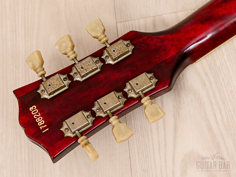 1978 Greco SA-550 Vintage ES Guitar Wine Red w/ Ebony Board