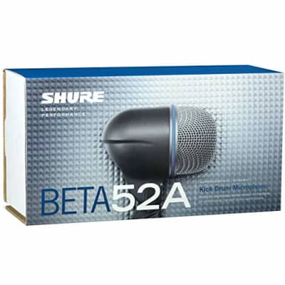 Shure Beta 52A Dynamic Supercardiod Kick Drum Microphone image 2
