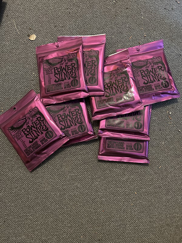 Ernie Ball Power Slinky 1148 (8 sets) Reverb