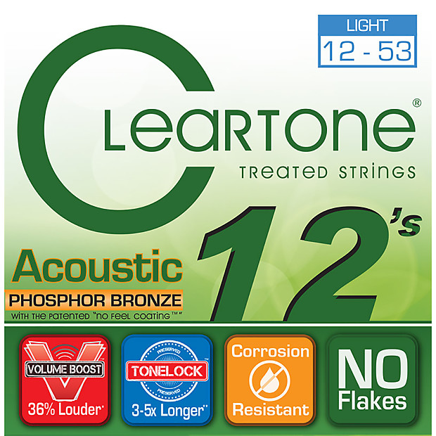 Cleartone Light Phosphor Bronze Acoustic Grand Strings image 1