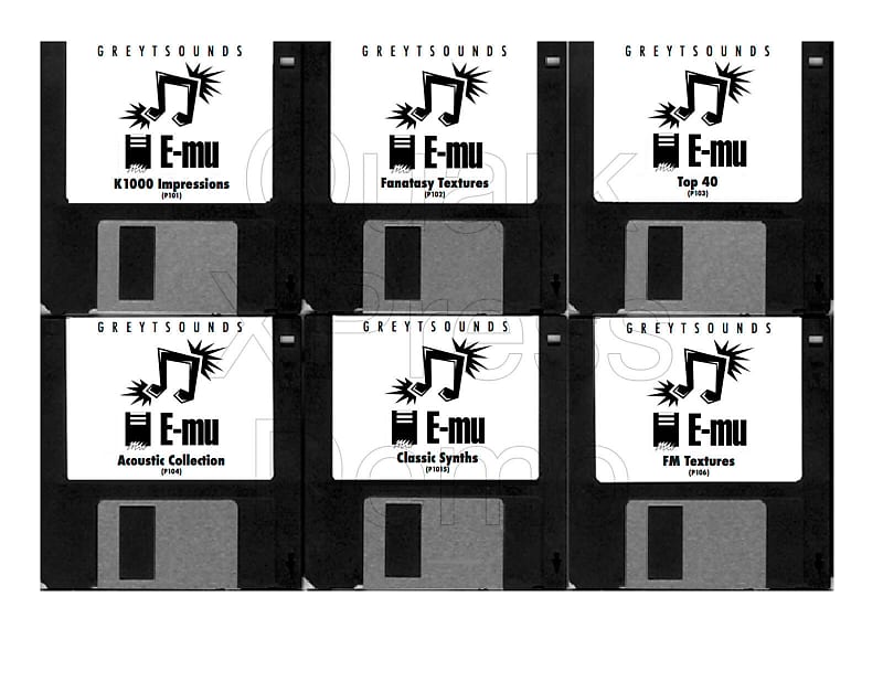 Emu Proteus Synth Patches • 6 Bank Set Digital Download Reverb