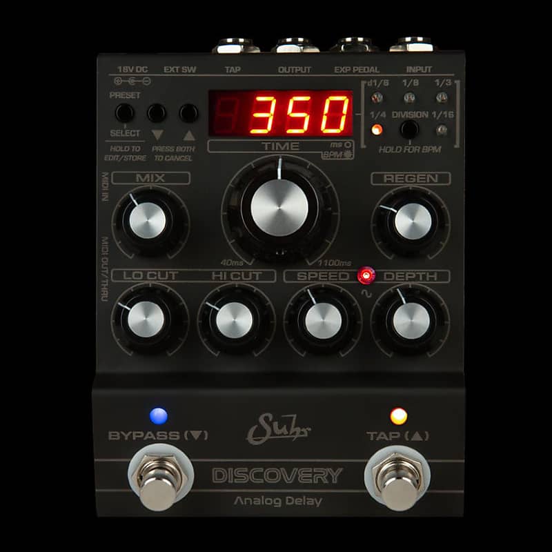 ギター Suhr Discovery Analog Delay Suhr Discovery Analog Delay Pedal | Sweetwater