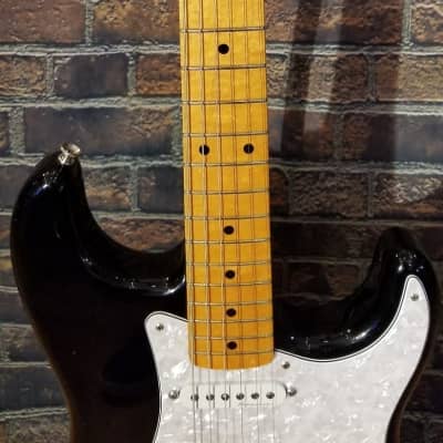 USA Fender Eric Clapton/David Gilmour Custom Stratocaster Black image 4