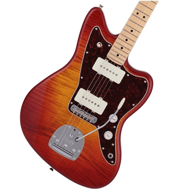 Fender Japan Hybrid II Jazzmaster with Maple FB in Celeste