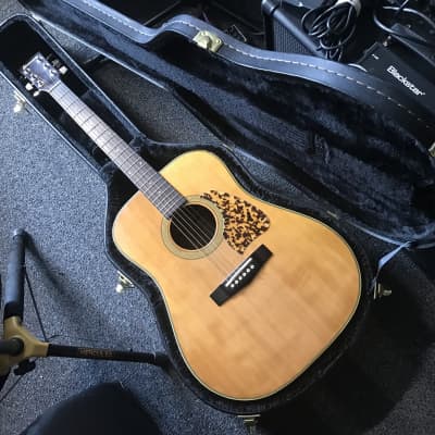 Ibanez AW-30 acoustic dreadnought guitar handcrafted in Japan all solid woods 1980 excellent with Ibanez hard case image 10