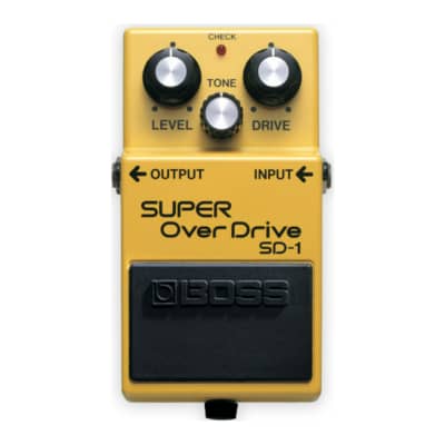 BOSS SD-1 Clipping Circuit Lower and Higher Drive Settings Versatile Music Super Overdrive Compact Pedal for Beginners and Pros image 1