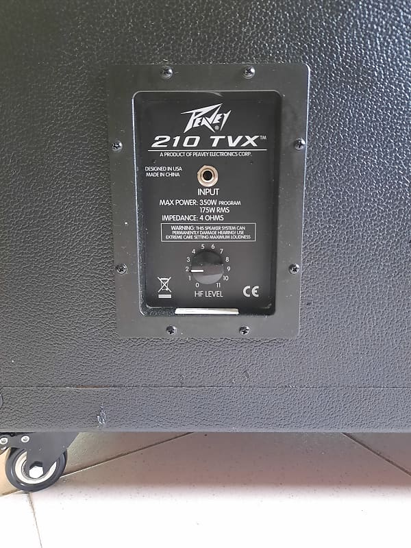 最終値下げ 10インチ TVX 121 PEAVEY 100W 2本 ユニット ベース ベース