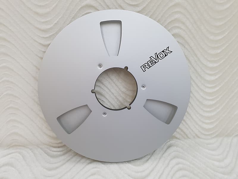 Revox 10.5 Anodized Aluminum metal take up reel for Reel-to-Reel Tape  Recorder for 1/4 Tape