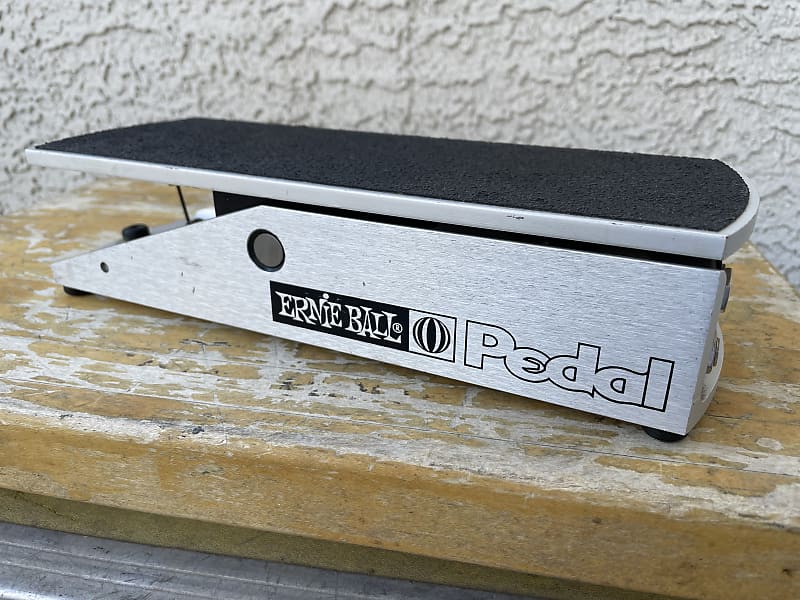 Vintage Ernie Ball P0-6167 25K Stereo Volume Pedal - Silver | Reverb