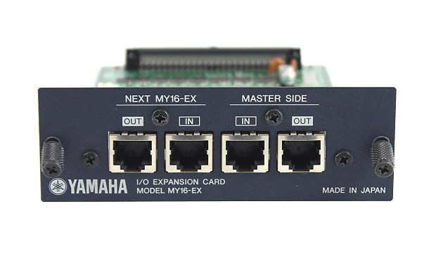Yamaha MY16-EX I/O Expansion Card for LS9 16 32 M7CL DM 1000 2000