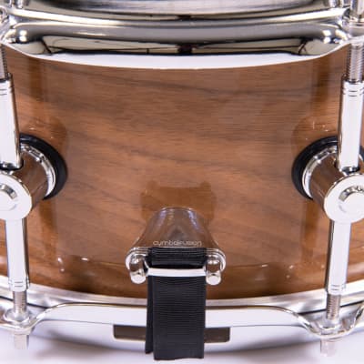 Hendrix Perfect Ply Walnut 5.5x14 Snare Drum -High Gloss image 5