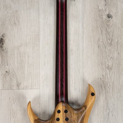 Mayones Hydra Elite 6 Headless Guitar, 3A Birdseye Maple Fretboard, Custom Blue Horizon image 5