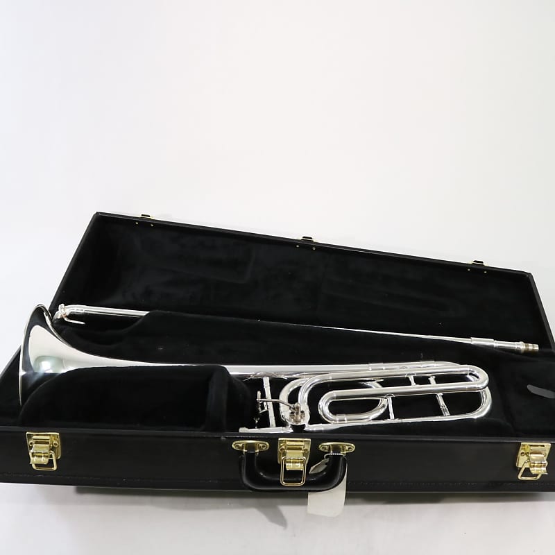 C.G. Conn Model 88HSP Professional Trombone in Silver Plate Reverb