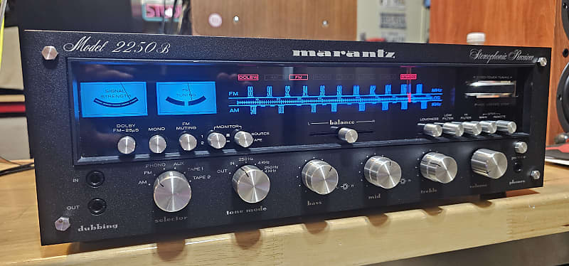 Marantz Model 2250B Fully Reccapped  			