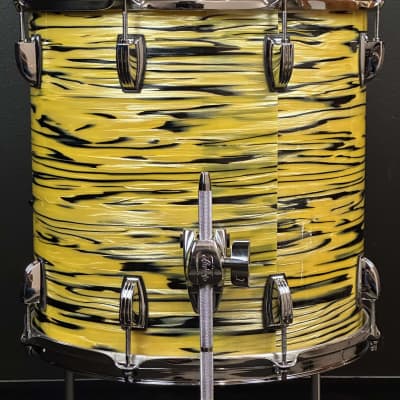 Ludwig 18/12/14" Classic Maple "Jazzette" Outfit Drum Set - Lemon Oyster Pearl image 17