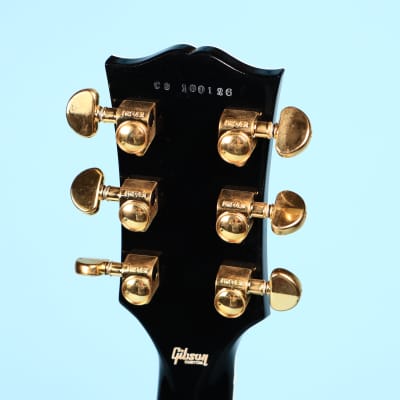 2021 Gibson Les Paul Custom Black Electric Guitar Gold Hardware Custom Shop image 25