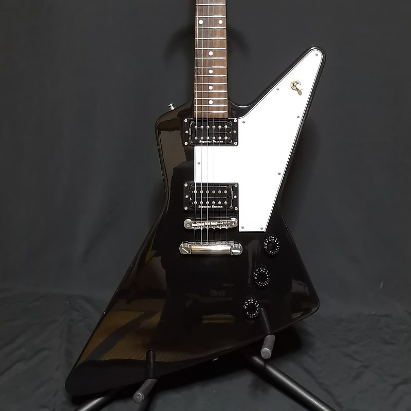 EDWARDS by ESP E-EX-120D BK Explorer type Electric Guitar Made in Japan image 1
