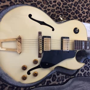 Immagine SOLD! 1987 Gibson ES-175 D in RARE aged white finish, Hollowbody electric guitar - 20