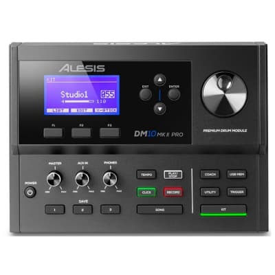 Alesis DM10 MKII Pro Kit Premium Ten-Piece Electronic Drum Kit with Mesh Heads and DM10 MKII Pro Sound Module image 4