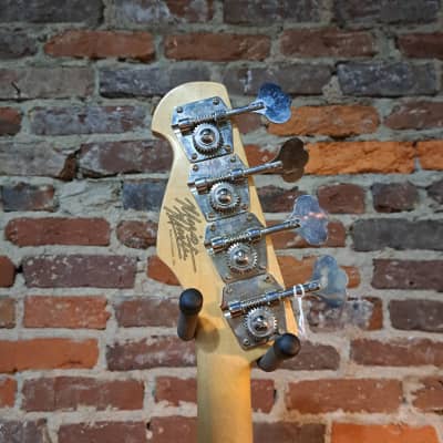 Mario Guitars Serpentine Bass w/ Gig Bag (2023 - Sonic Blue Relic) image 12