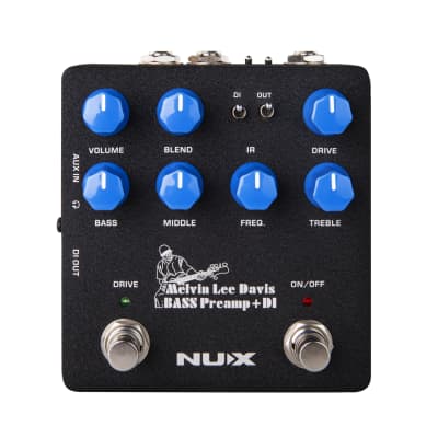 NuX NBP-5 Melvin Lee Davis Bass Preamp + DI box IR loader audio interface image 1