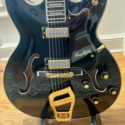 Brand New Hagstrom '67 Viking II 2023 - Present - Black Gloss image 5