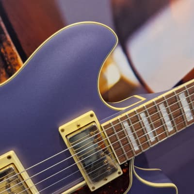 Ibanez AS73G-MPF Artcore 6-Str E-Guitar Metallic Purple Flat image 2