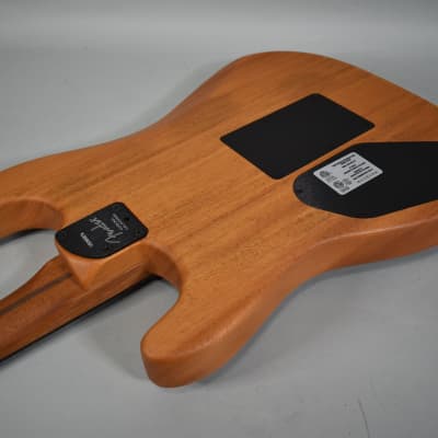 2021 Fender Acoustasonic Stratocaster Black Finish Acoustic Electric w/Bag image 12