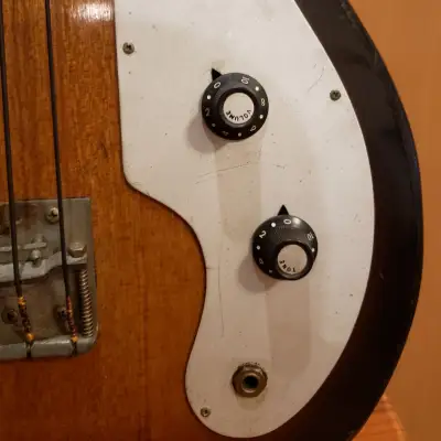 Teisco BS-101 Electric Bass Guitar - 1960 - Sunburst - Made