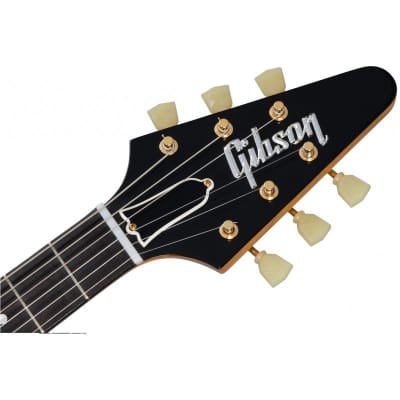 Gibson 58 Korina Flying V White Pickguard VOS Bild 4