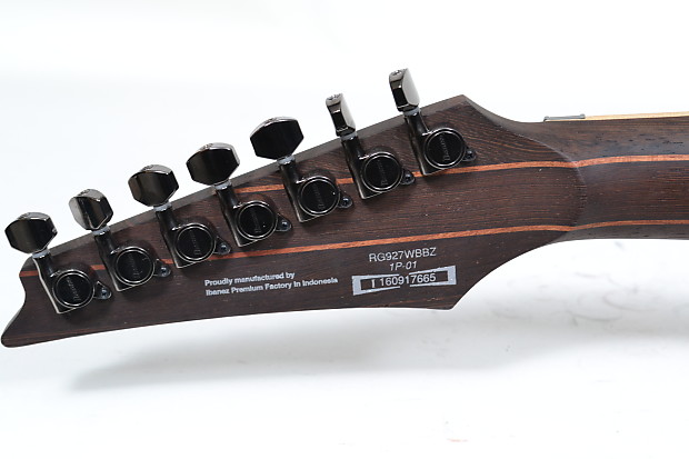 Ibanez Premium RG927WBBZ-TGF (Transparent Gray Flat) 7 Ibanez Premium RG927WBBZ-TGF (Transparent Gray Flat) 7