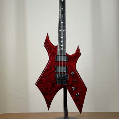 B.C. Rich Custom Shop Warlock 2025 - Transparent Red image 2