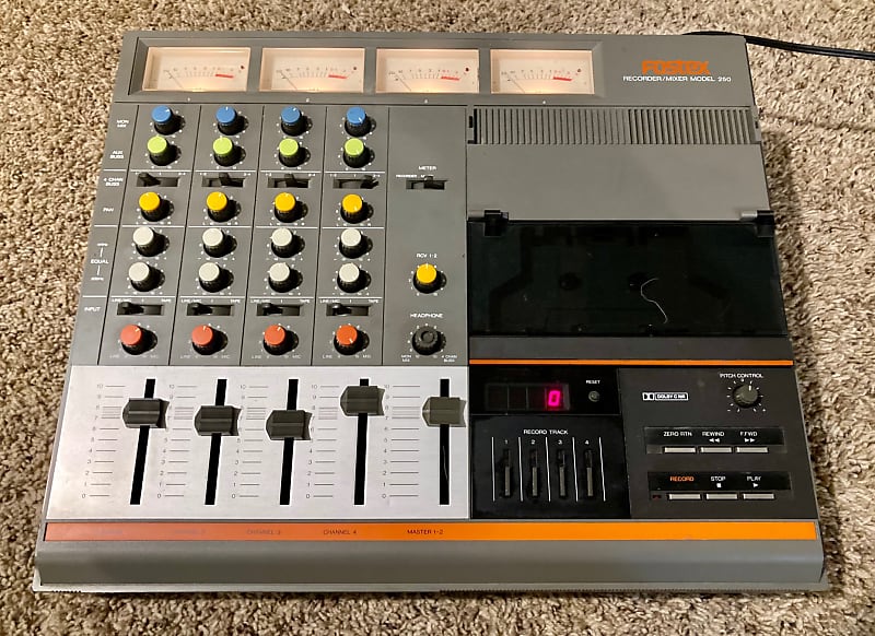 Fostex 250 Analog MultiTrack Recorder Reverb