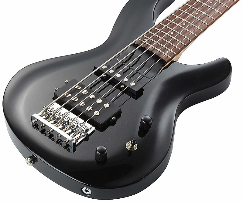 Aria IGB-STD/5-MBK IGB Standard Series Carved Top Maple Bolt-on Neck 5-String Electric Bass Guitar image 1