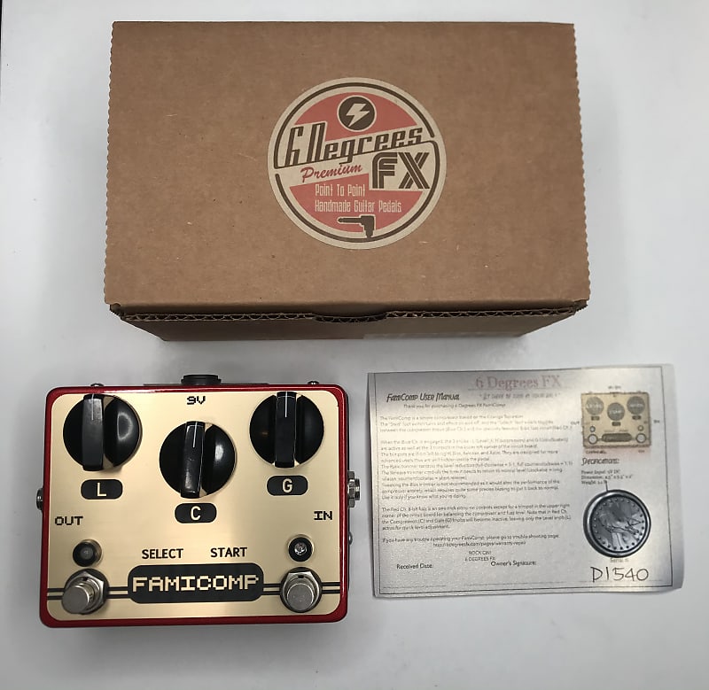 【激レア】Famicomp ファミコンプ プロトタイプ6 Degrees FX 激レア】Famicomp ファミコンプ プロトタイプ6 Degrees FX 6