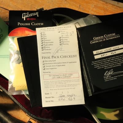 Gibson Custom shop Lespaul Signature Zakk Wylde Camo #469 image 10