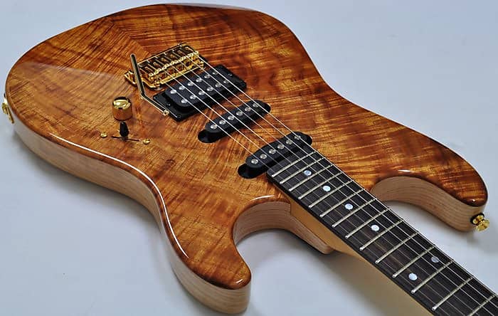 Schecter California Custom Elite Koa Top USA Custom Shop Schecter California Custom Elite Koa Top USA Custom Shop