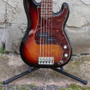 Fender American Standard Precision Bass V 5 string with Rosewood Fretboard 2014 3-Color Sunburst