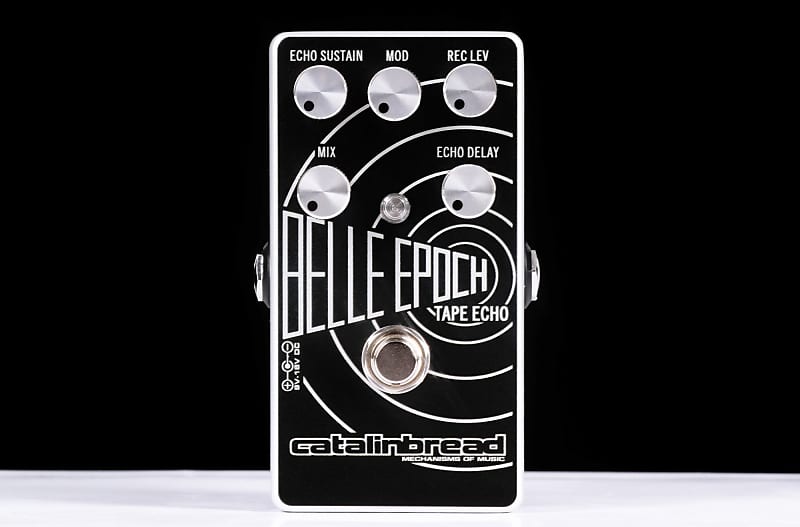 Catalinbread BELLE EPOCH Tape Echo 2022 Black and Silver