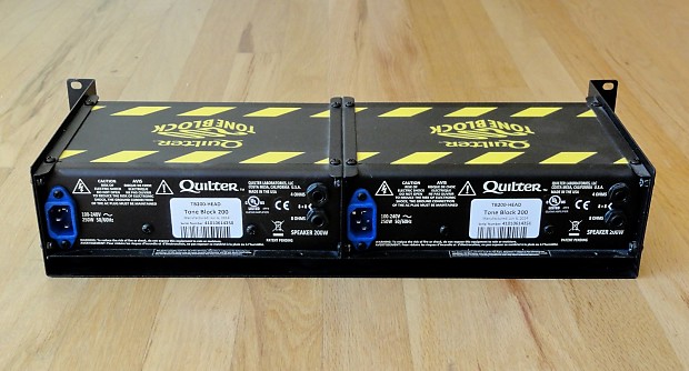 Quilter Tone Block 200 Stereo Pair Rackmount Power Amp TB200-Head 