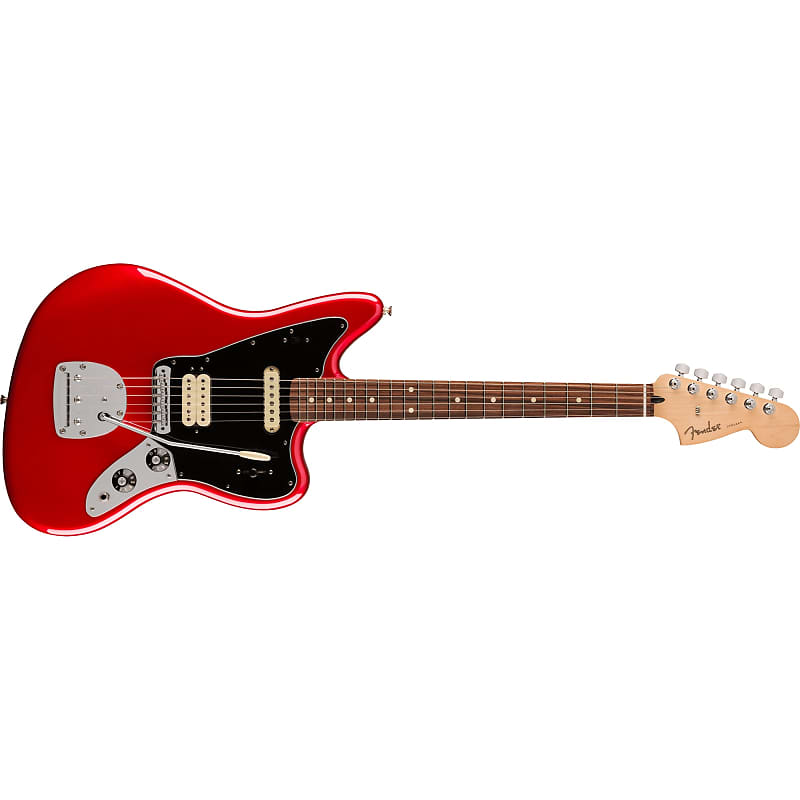 Fender Player Jaguar Guitar, Pau Ferro Fingerboard, Candy Apple Red image 1