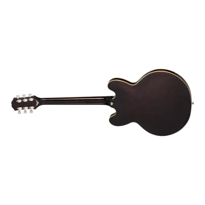 Epiphone Jim James Signature ES-335 Semi-Hollow Body Guitar - Seventies Walnut image 8