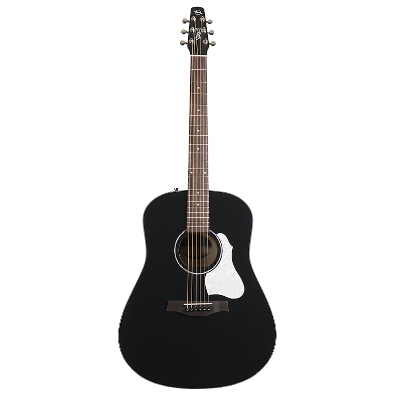 Seagull Guitars S6 Classic Black A/E Acoustic Guitar image 1