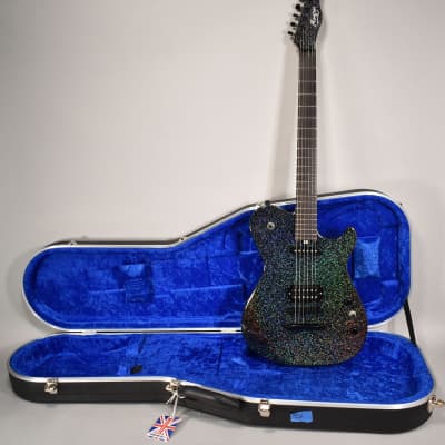 2018 Manson MA-25 Anniversary Edition Night Sky Holosparkle Electric Guitar w/OHSC for sale